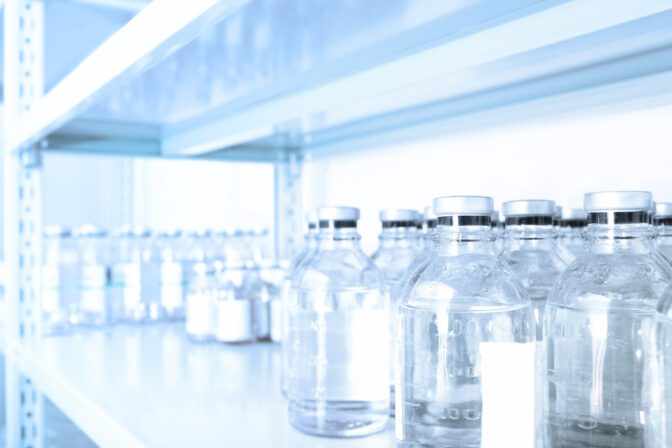 pharmaceutical warehouse.